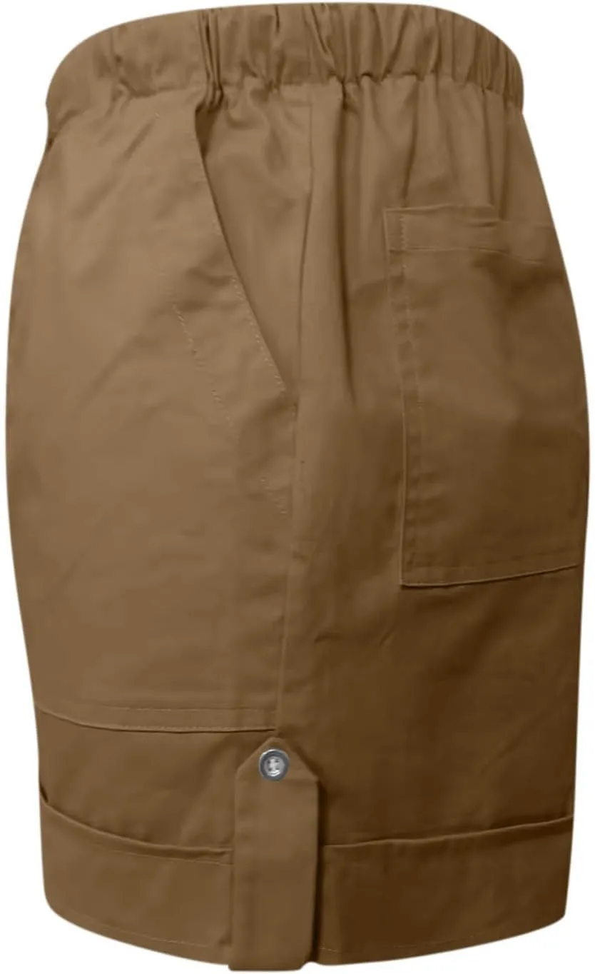 2025 Women's Cargo Shorts Casual Summer Elastic High Waisted Shorts Athletic Hiking Outdoor Outfits with Pockets