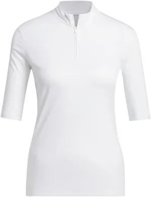 adidas Women's Standard Ultimate365 Heat.RDY Mock Neck Polo Shirt