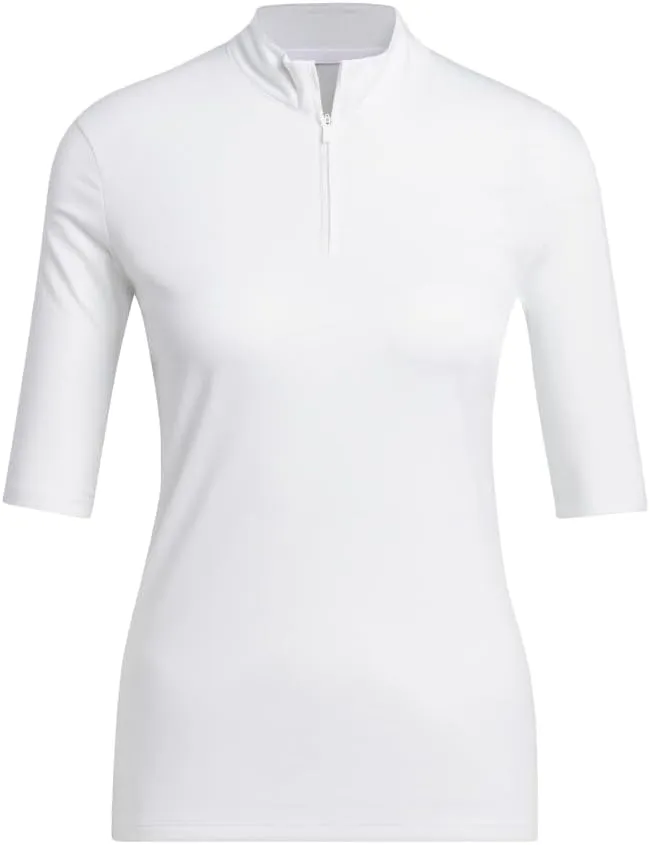 adidas Women's Standard Ultimate365 Heat.RDY Mock Neck Polo Shirt