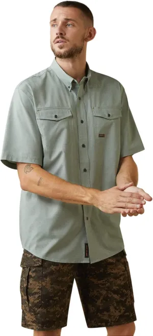 ARIAT Men's Rebar Made Tough Venttek Durastretch Work Shirt