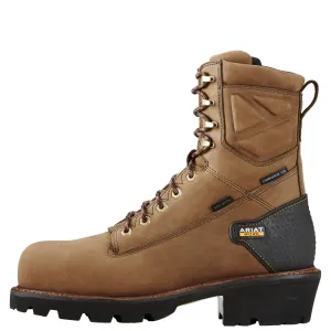 ARIAT POWERLINE 8" INSULATED 400G WATERPROOF COMPOSITE TOE LOGGER 10018567