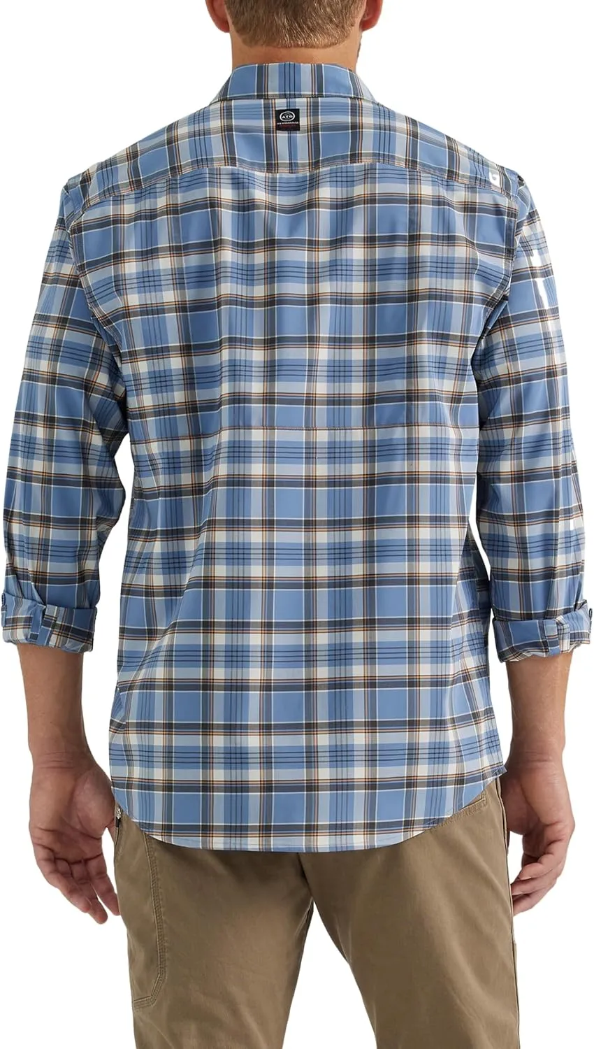 ATG by Wrangler Men's Long Sleeve Hike to Fish Shirt