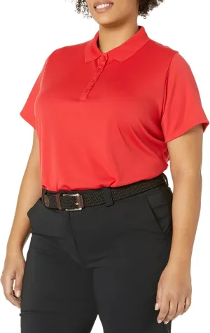 Callaway Women's Solid Swing Tech Short Sleeve Golf Polo Shirt