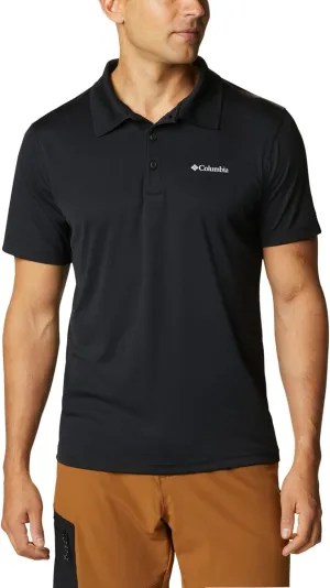Columbia Men's Zero Rules Polo Shirt, Black, X-Small