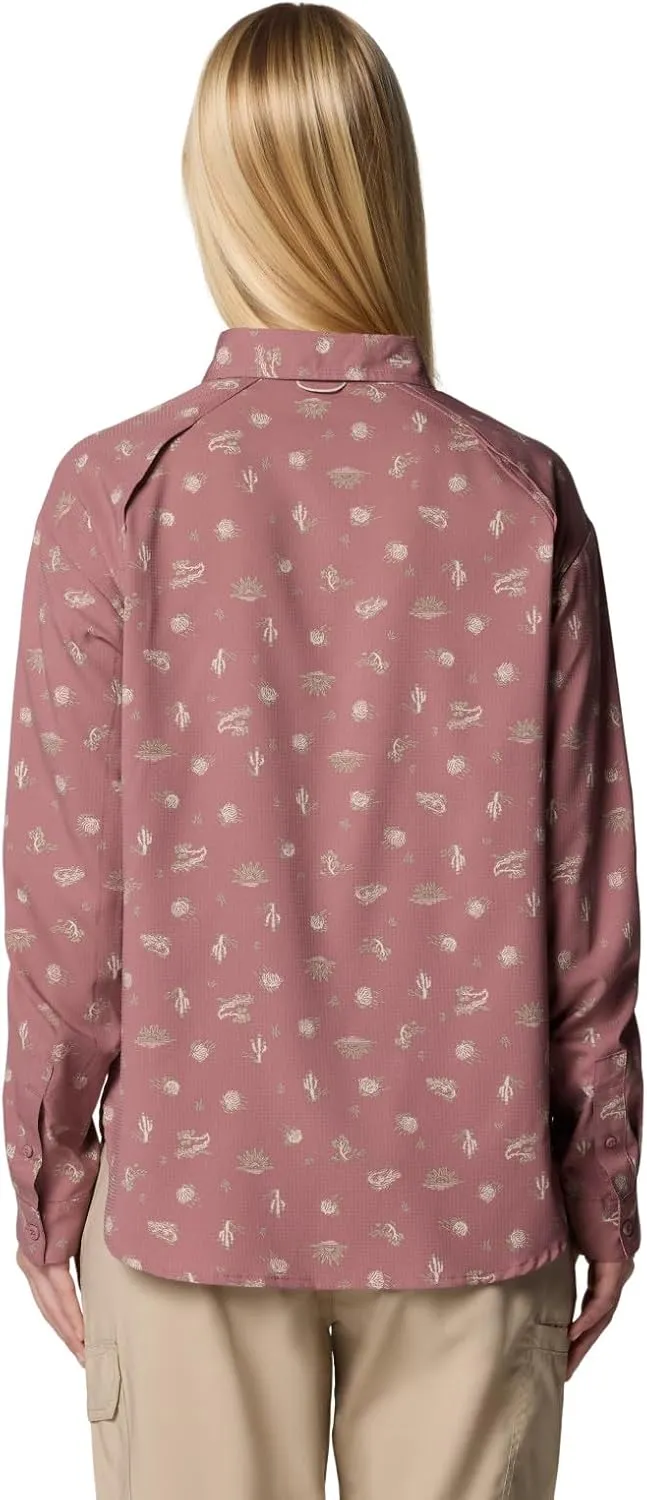 Columbia Women's Silver Ridge Utility Patterned Long Sleeve Shirt