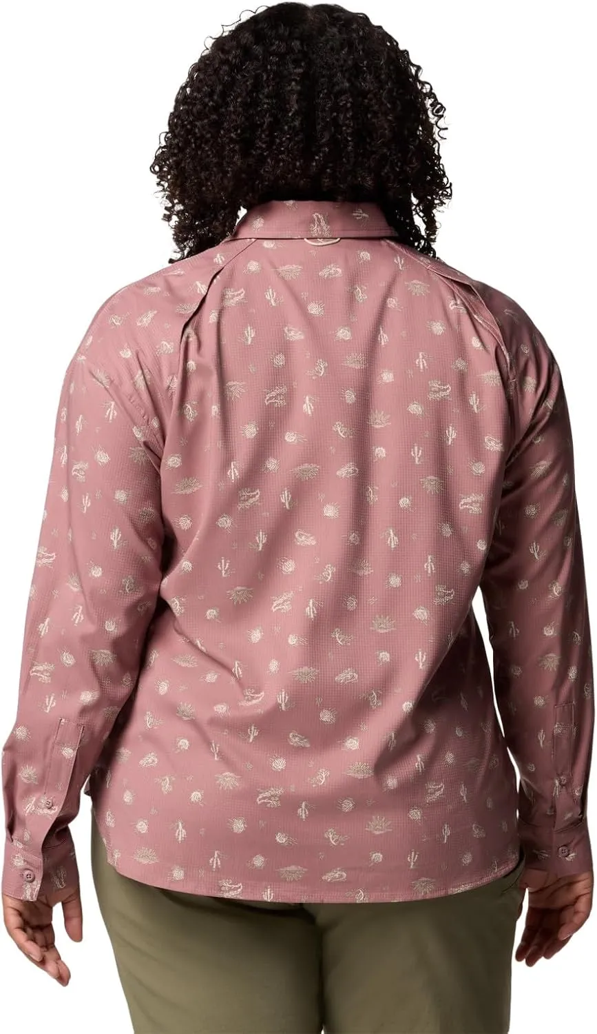 Columbia Women's Silver Ridge Utility Patterned Long Sleeve Shirt