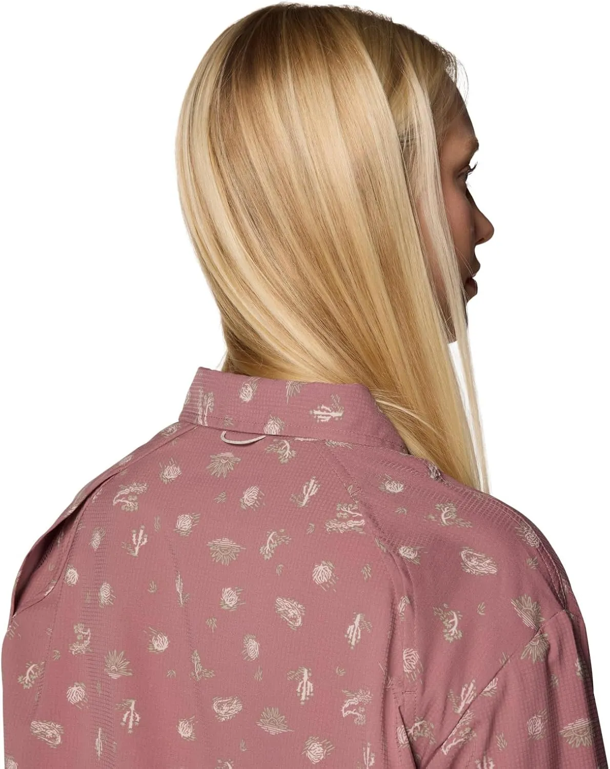 Columbia Women's Silver Ridge Utility Patterned Long Sleeve Shirt