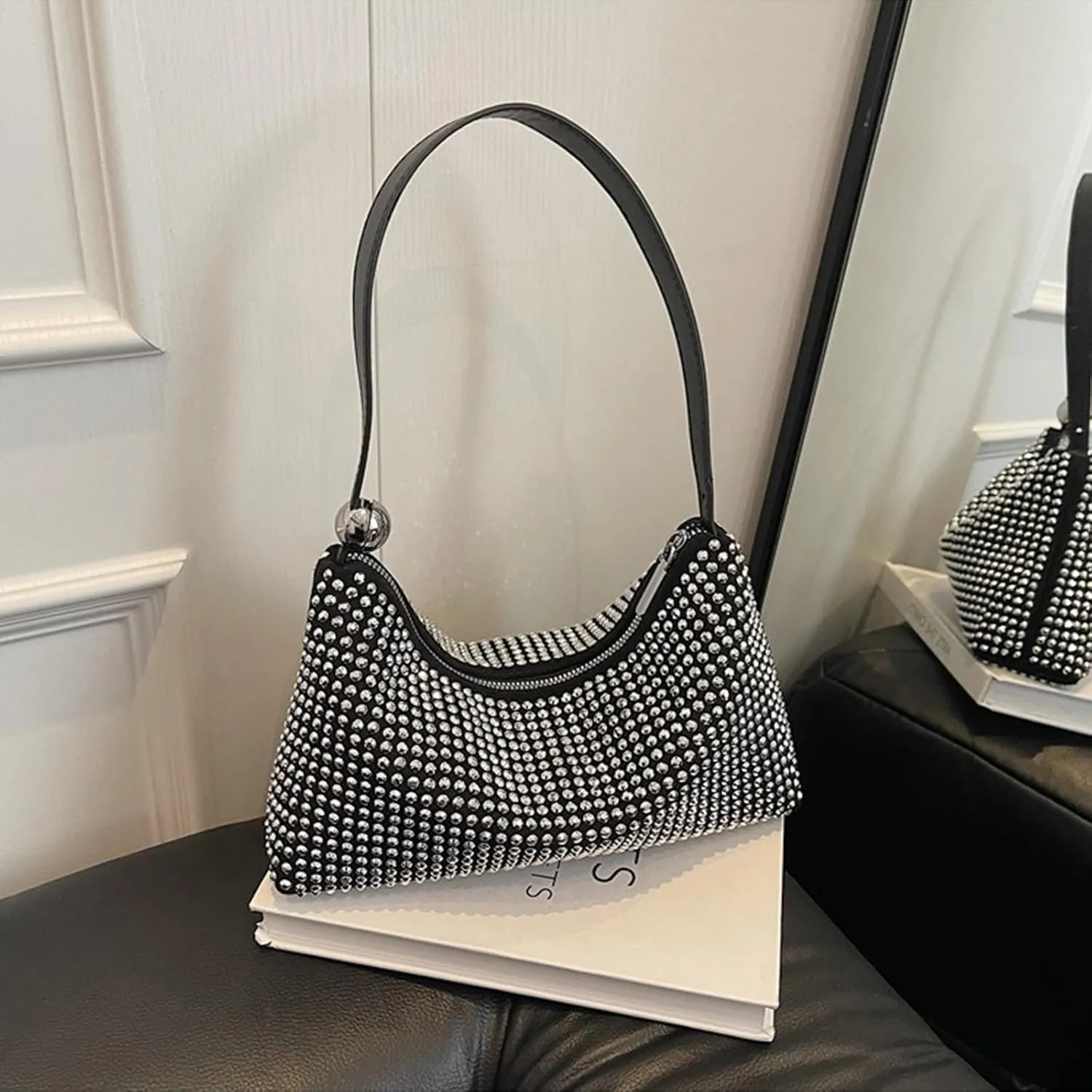 Cute Hobo Bag for Women Vegan Leather Shoulder Handbag Small Trendy Crossbody Purse 2025 Mothers Day Gift