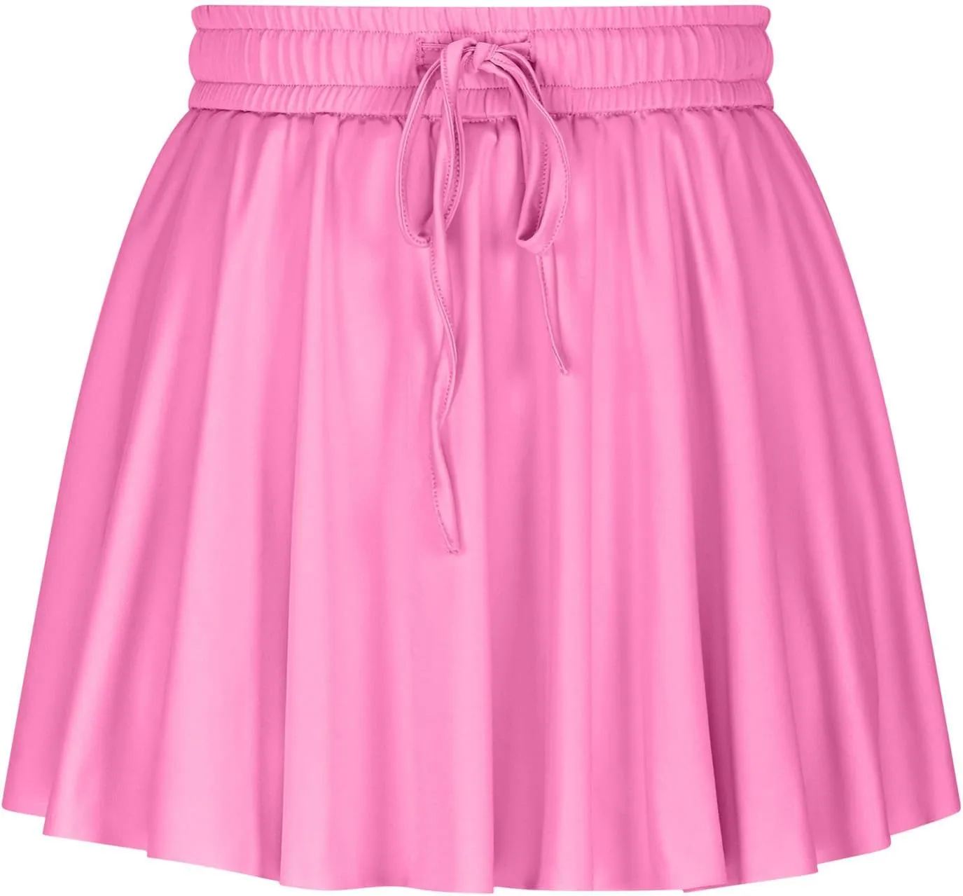 DDAPJ pyju Golf Skirts for Women Pleated Tennis Skirt Drawstring High Waisted Skort Inner Shorts Casual Athletic Mini Skirts