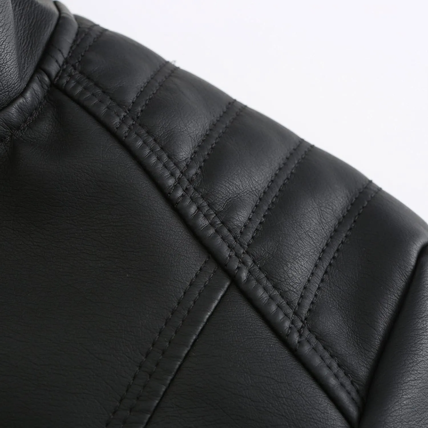 DEAR MODEL Faux Leather Jacket Women Bomber Jacket Women's Belted Motorcycle Jacket