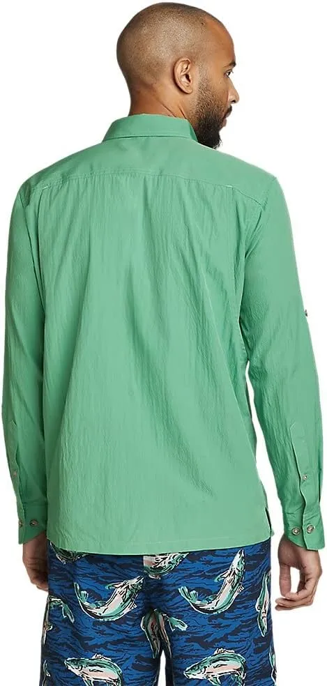 Eddie Bauer mens Upf Guide 2.0 Long-sleeve Shirt