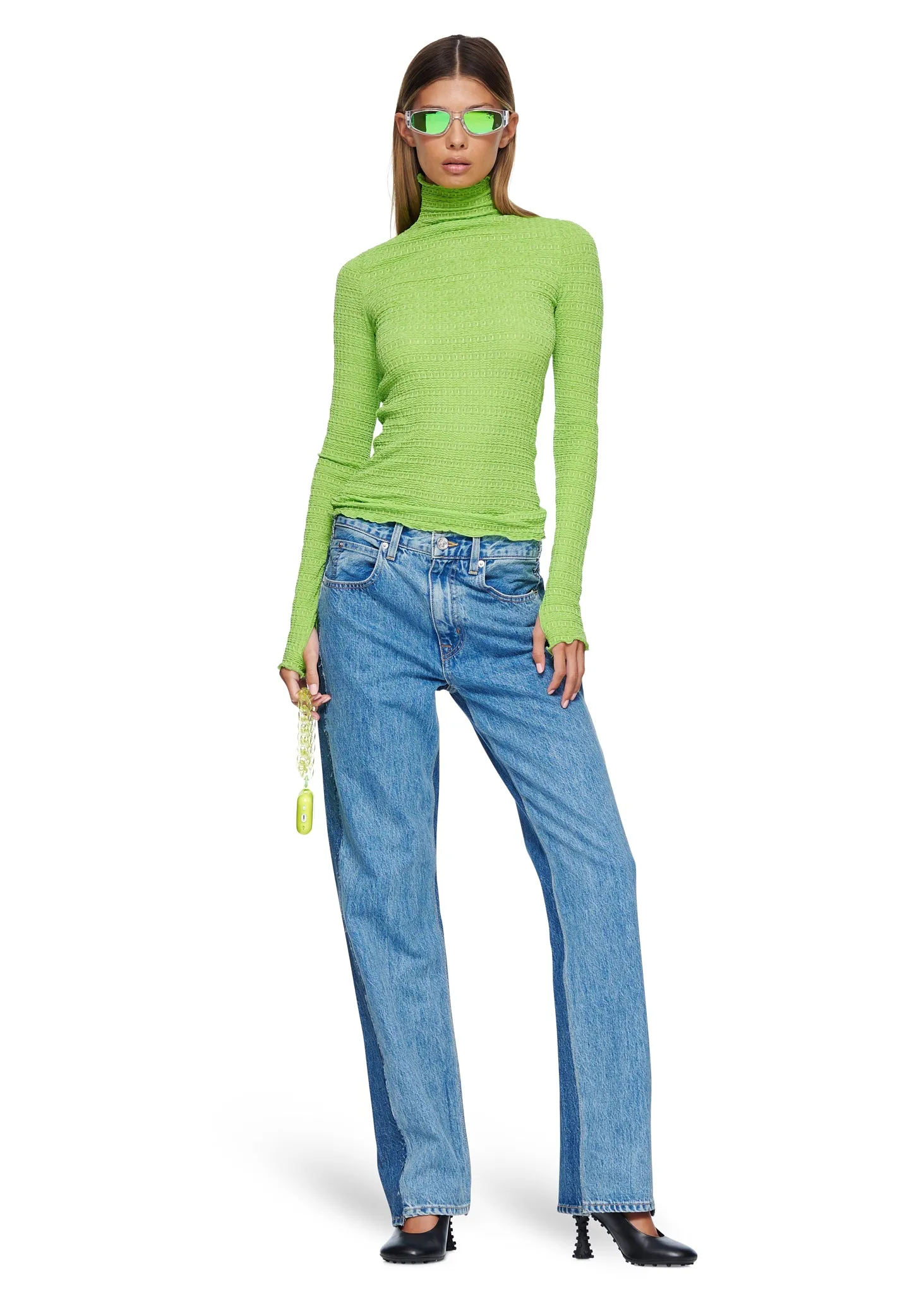 Find Me Now Plush Mock Neck Top