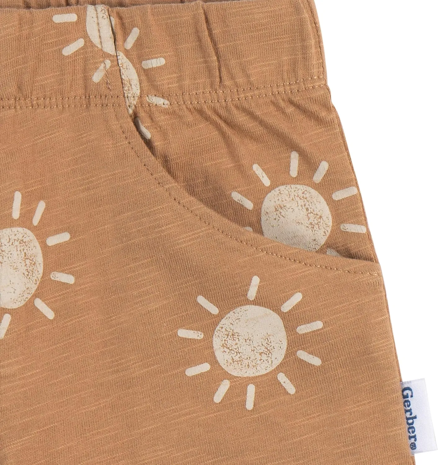 Gerber Baby Boys' Toddler T-Shirt and Shorts Set