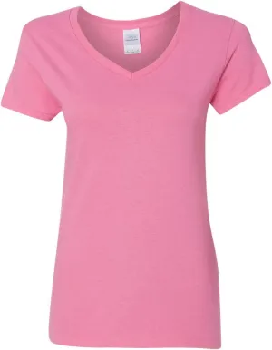 Gildan Women's Heavy Cotton V-Neck T-Shirt, 2-Pack