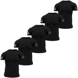 Grunt Style USA Full Color Basic Men's T-Shirt Pack