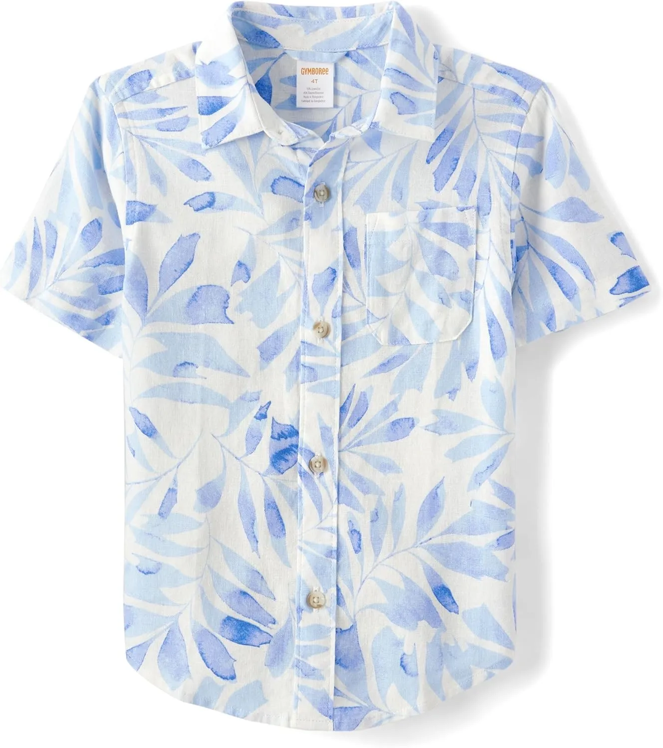 Gymboree,Boys,and Toddler Short Sleeve Button Up Shirt