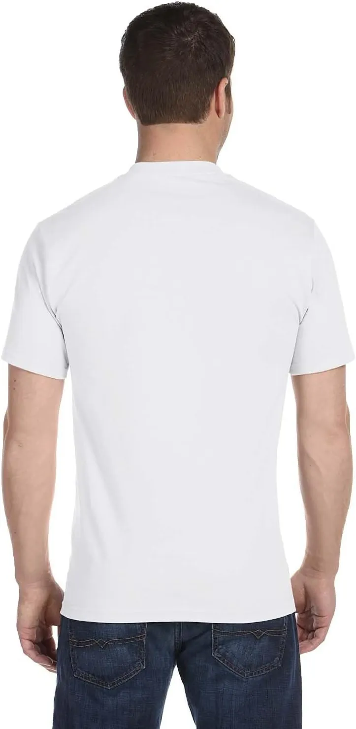 Hanes Men's 5-Pack Tagless Comfortsoft Crewneck T-Shirt