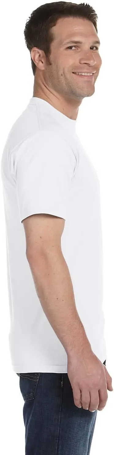 Hanes Men's Blue Label Crew T-Shirt (Pack Of 6)