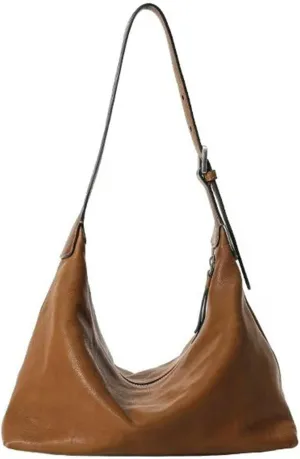 Hobo Bag for Women Vegan Leather Shoulder Handbag Slouchy Crossbody Eco-Friendly Underarm Tote Trendy Mothers Day Gift