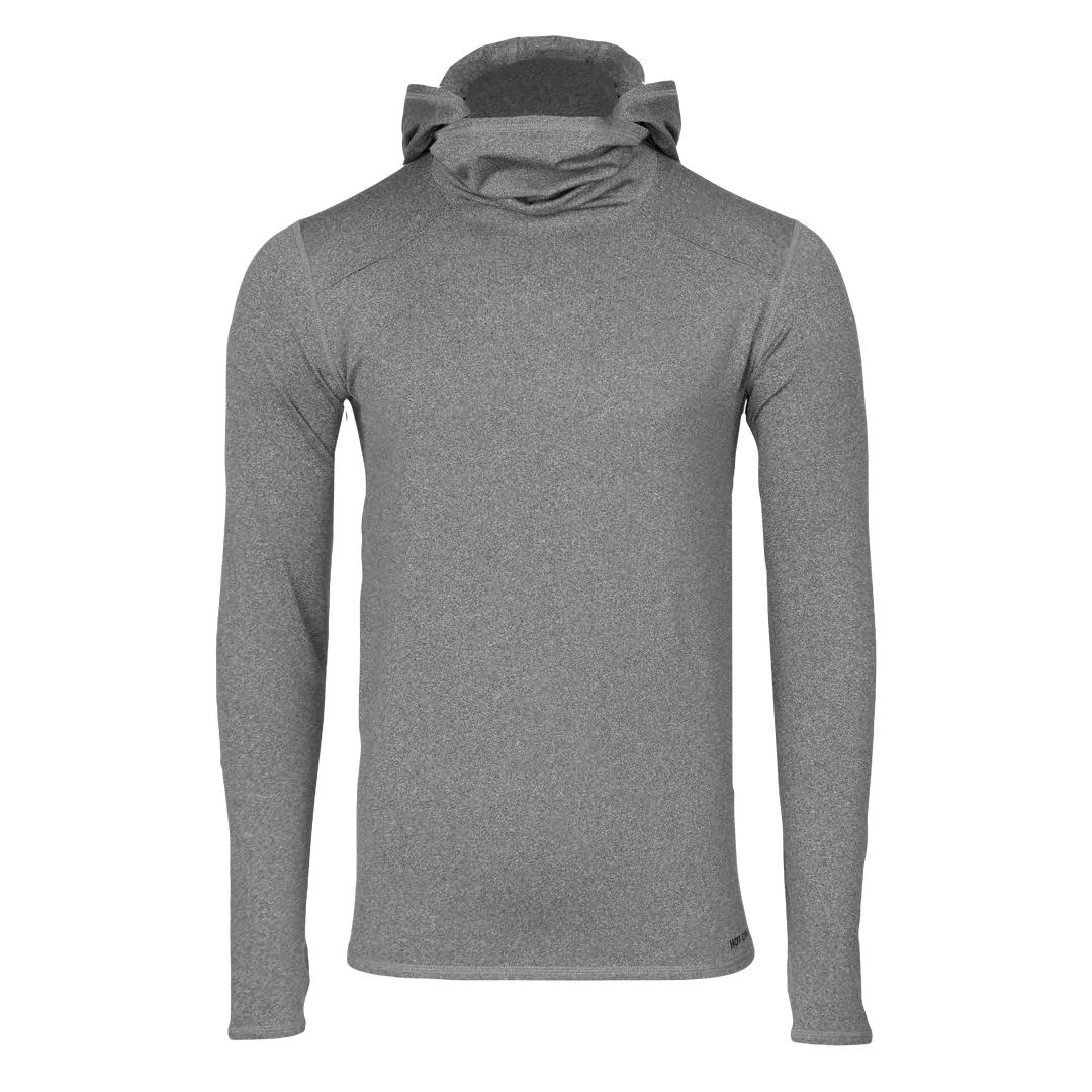Hot Chillys Men Balaclava Hoodie Midweight Body Fit Base Layer