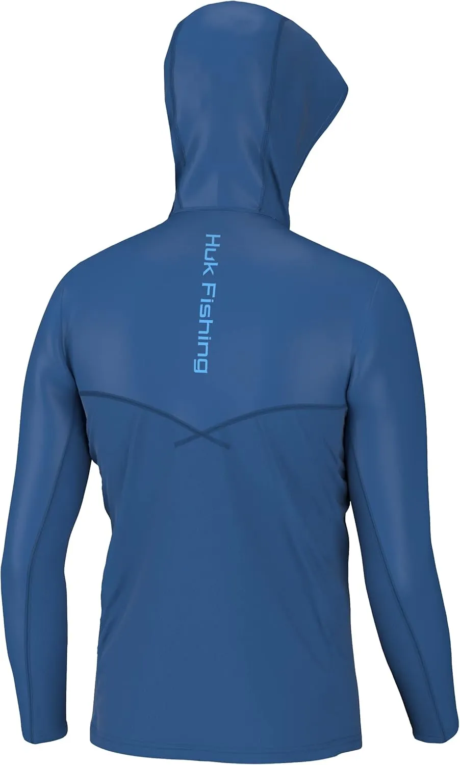 HUK Men's Icon Hoodie, Fishing Shirt with Sun Protection