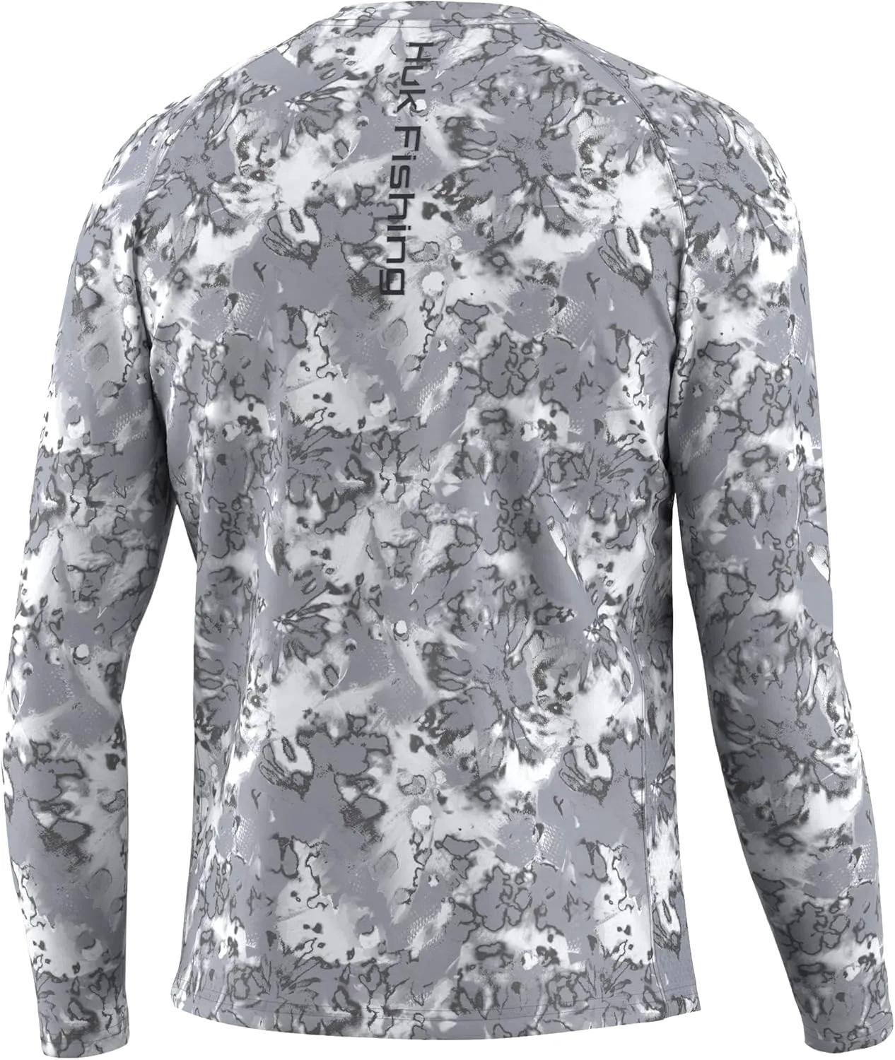 HUK Men's Pursuit Crew Long Sleeve, Sun Protecting Fishing Shirt