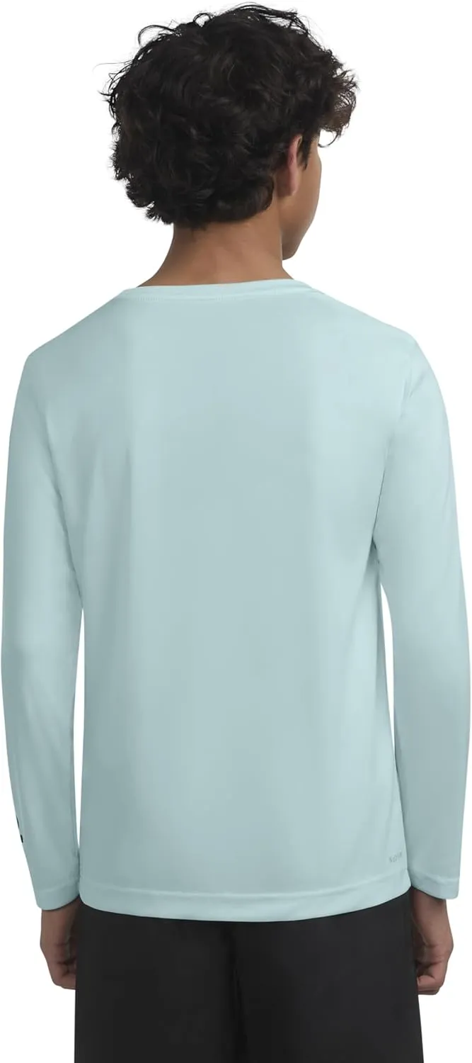 Hurley Boys' Long Sleeve UPF 50  Rash Guard Swim Shirt
