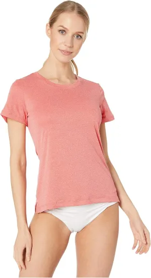 Hurley Women's Quick Dry Surf Shirt - Speed Red Heather