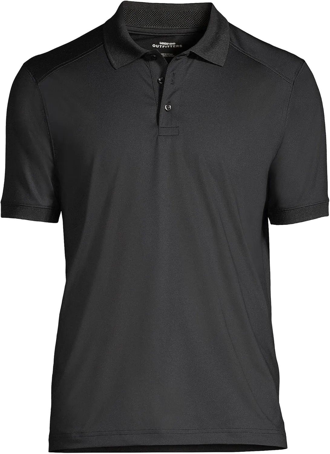 Lands' End Men's Short Sleeve Rapid Dry Active Polo Shirt
