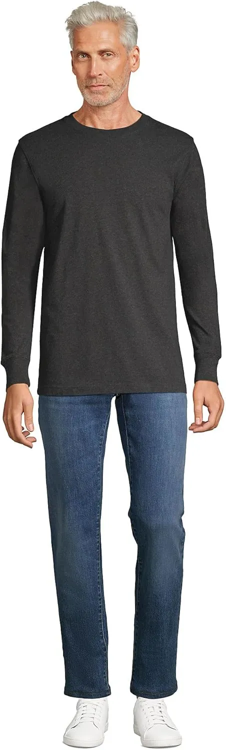 Lands' End Men's Super-T Long Sleeve T-Shirt