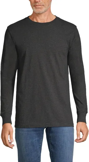 Lands' End Men's Super-T Long Sleeve T-Shirt