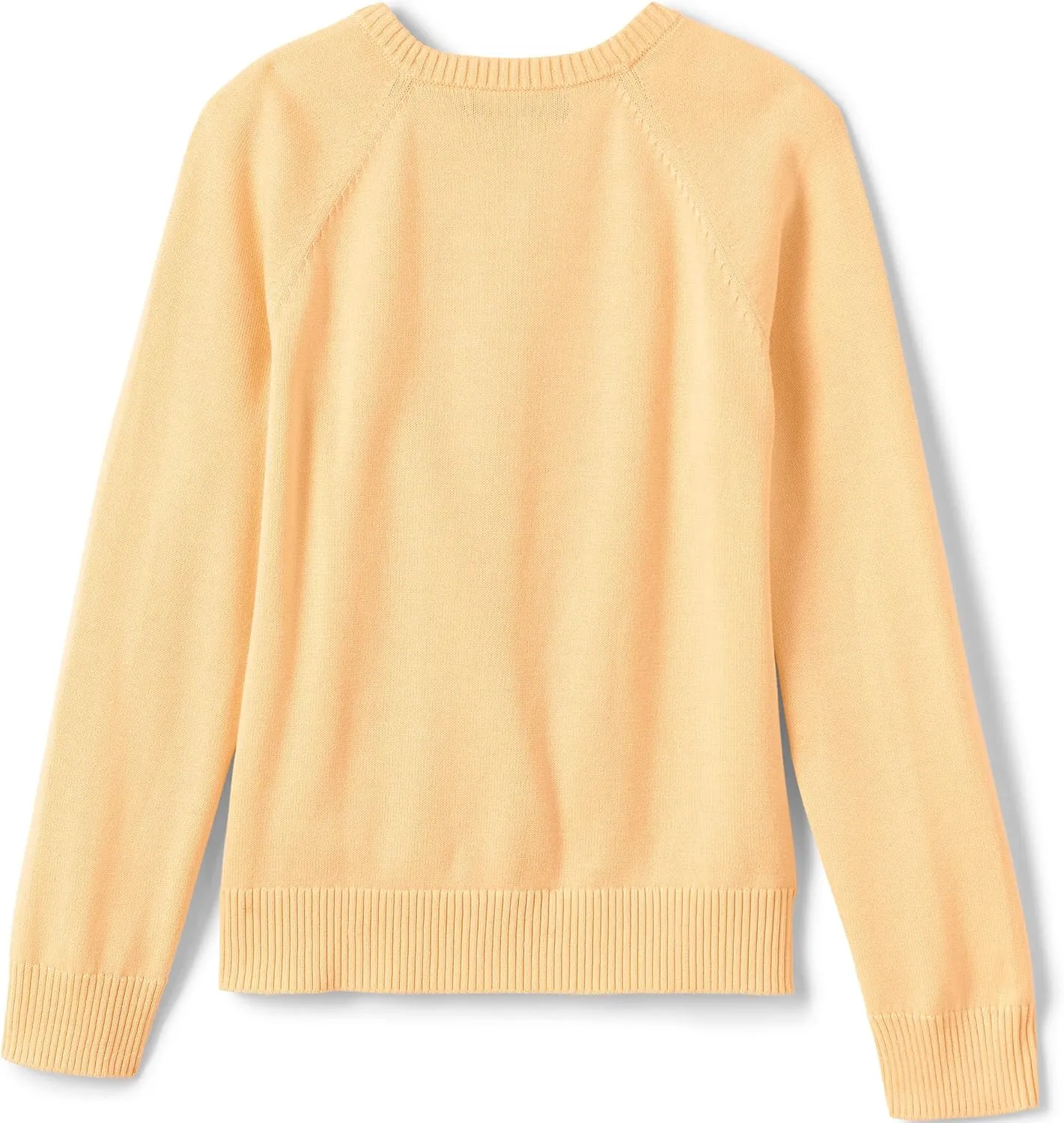 Lands' End School Uniform Girls Cotton Modal Cardigan Sweater