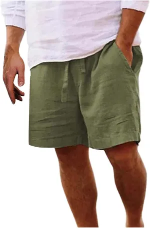 LCMTWX Casual Shorts Summer Shorts Cotton Men's Solid and and Men's Pants Mens Corduroy Shorts Jean Shorts for Hiking