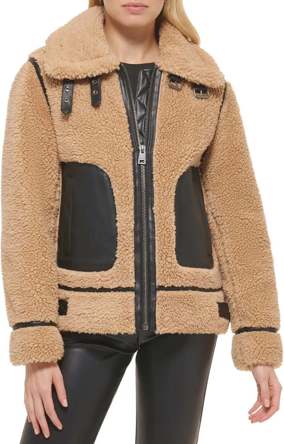 Levi's Women's Sherpa Moto Jacket (Standard & Plus Sizes)