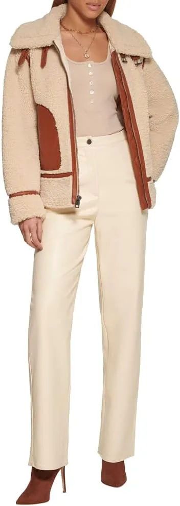 Levi's Women's Sherpa Moto Jacket (Standard & Plus Sizes)