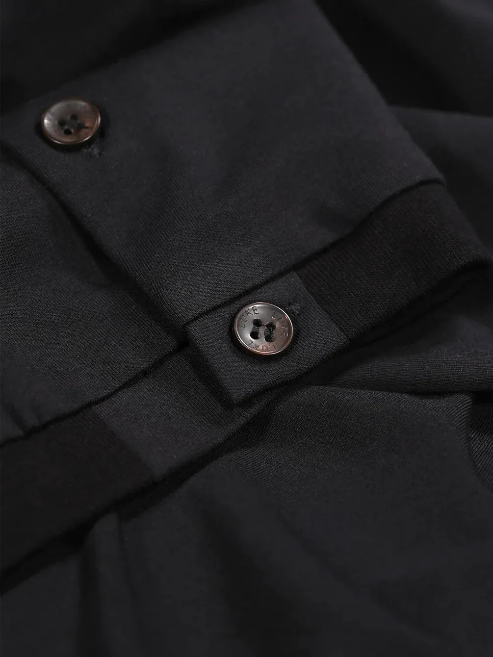 Luke essential crew neck t-shirt black lion rivet Shanghai - BLACK