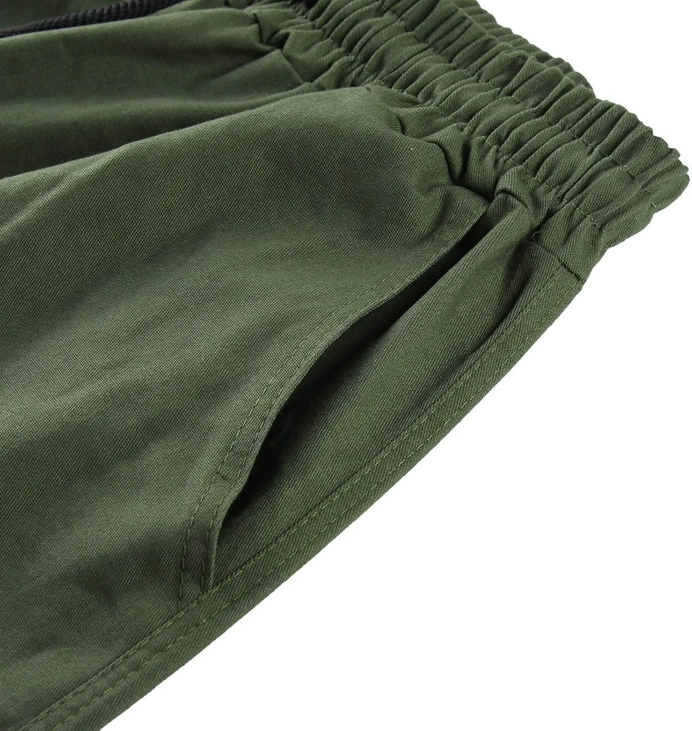 Men Lightweight Jogging Pant Combat Cargo Work Joggers Loose Sport Casual Sweatpants Running Workout Pant