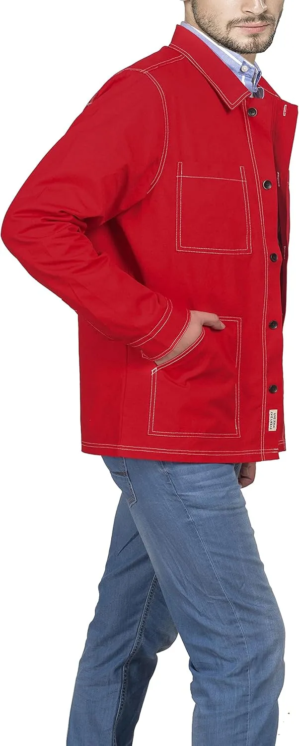 Mens Casual Lightweight Jacket Cotton Overshirts Button Down Shirt Jackets Regular & Big-tall Shacket Jacket