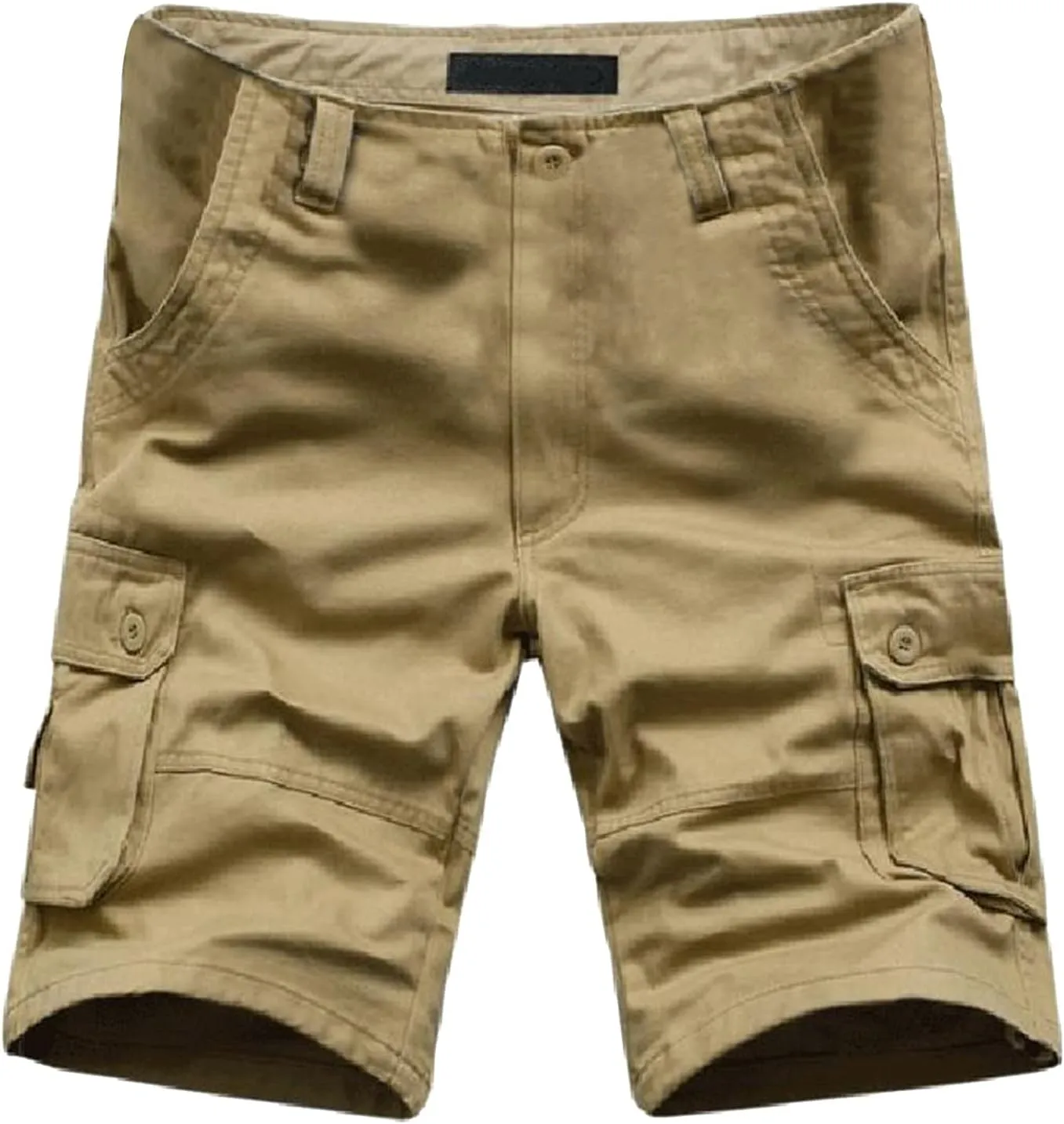 Men's Classic Cargo Stretch Shorts Lightweight Summer Beach Shorts Fashion Leisure Pants Overalls Golf Pants Joggers