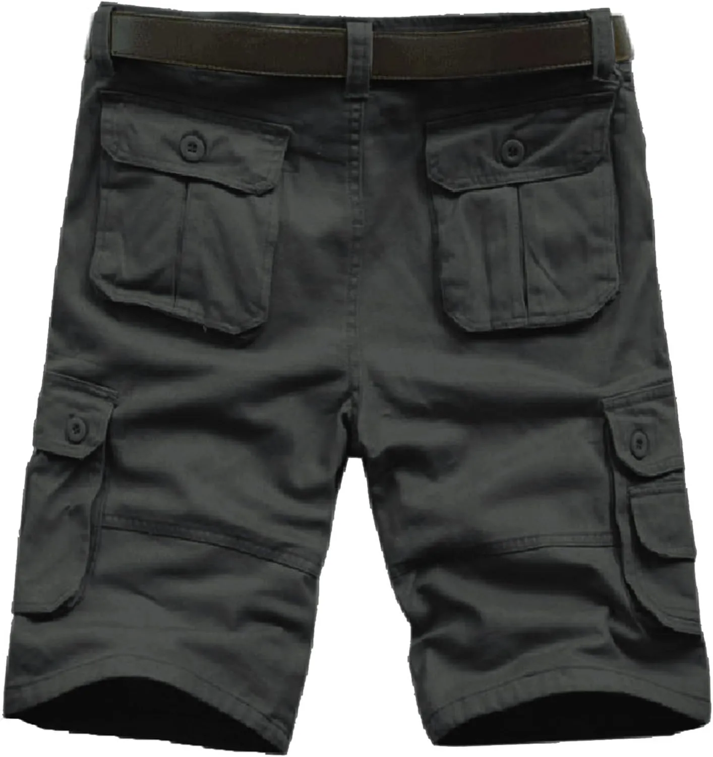 Men's Classic Cargo Stretch Shorts Lightweight Summer Beach Shorts Fashion Leisure Pants Overalls Golf Pants Joggers
