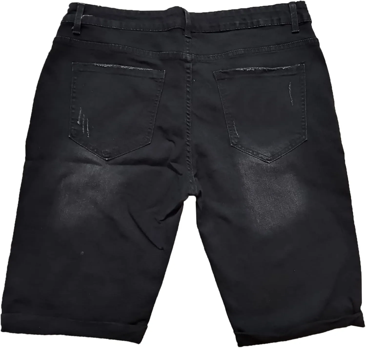 Mens Jean Shorts Denim Shorts Ripped Distressed Short Jeans Casual Classic Straight Fit Jorts