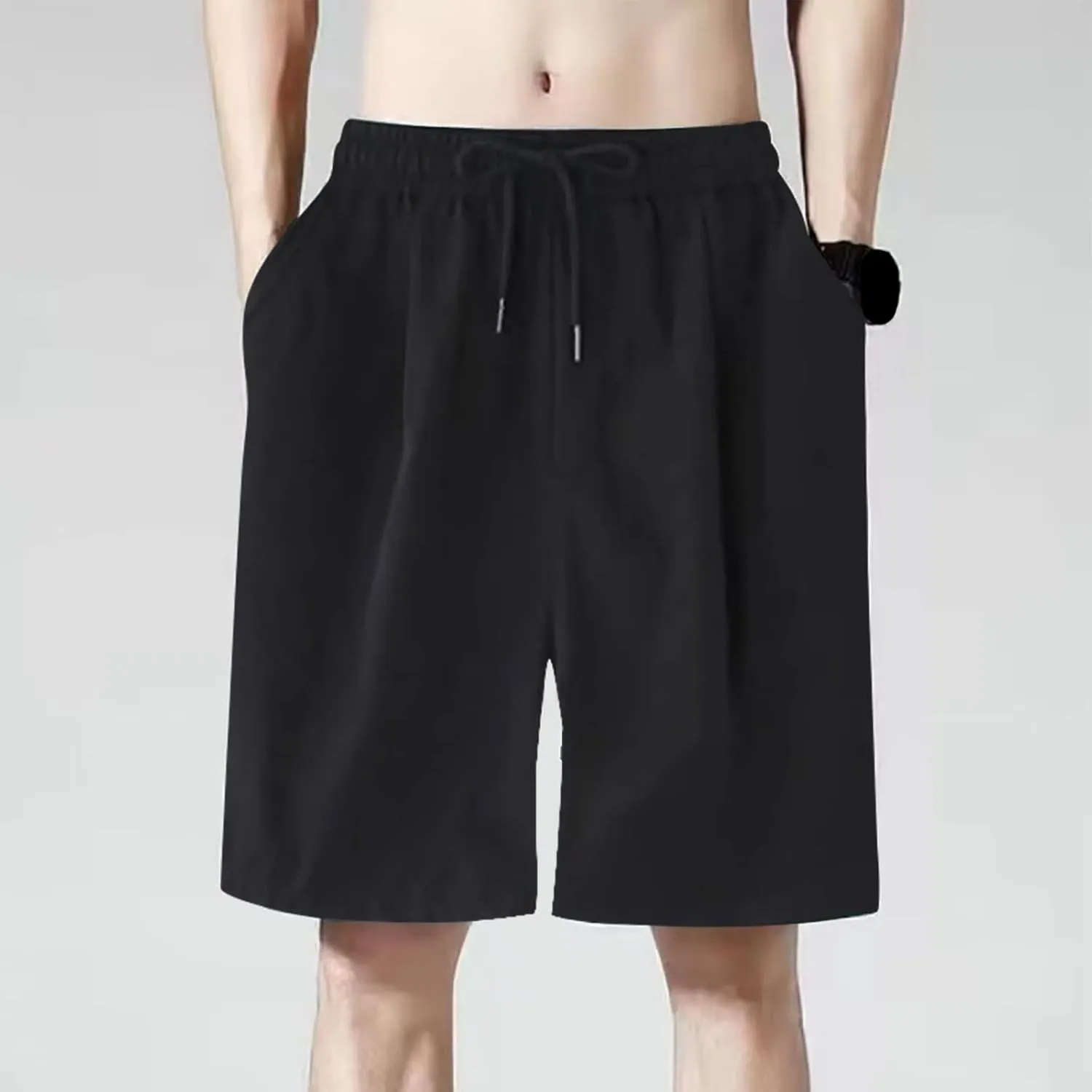 Men's Joggers Baggy Joggers Sweatpant Stretch Sports Lounge Pant Comfort Soft Jogging Bottoms