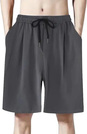 Men's Joggers Baggy Joggers Sweatpant Stretch Sports Lounge Pant Comfort Soft Jogging Bottoms