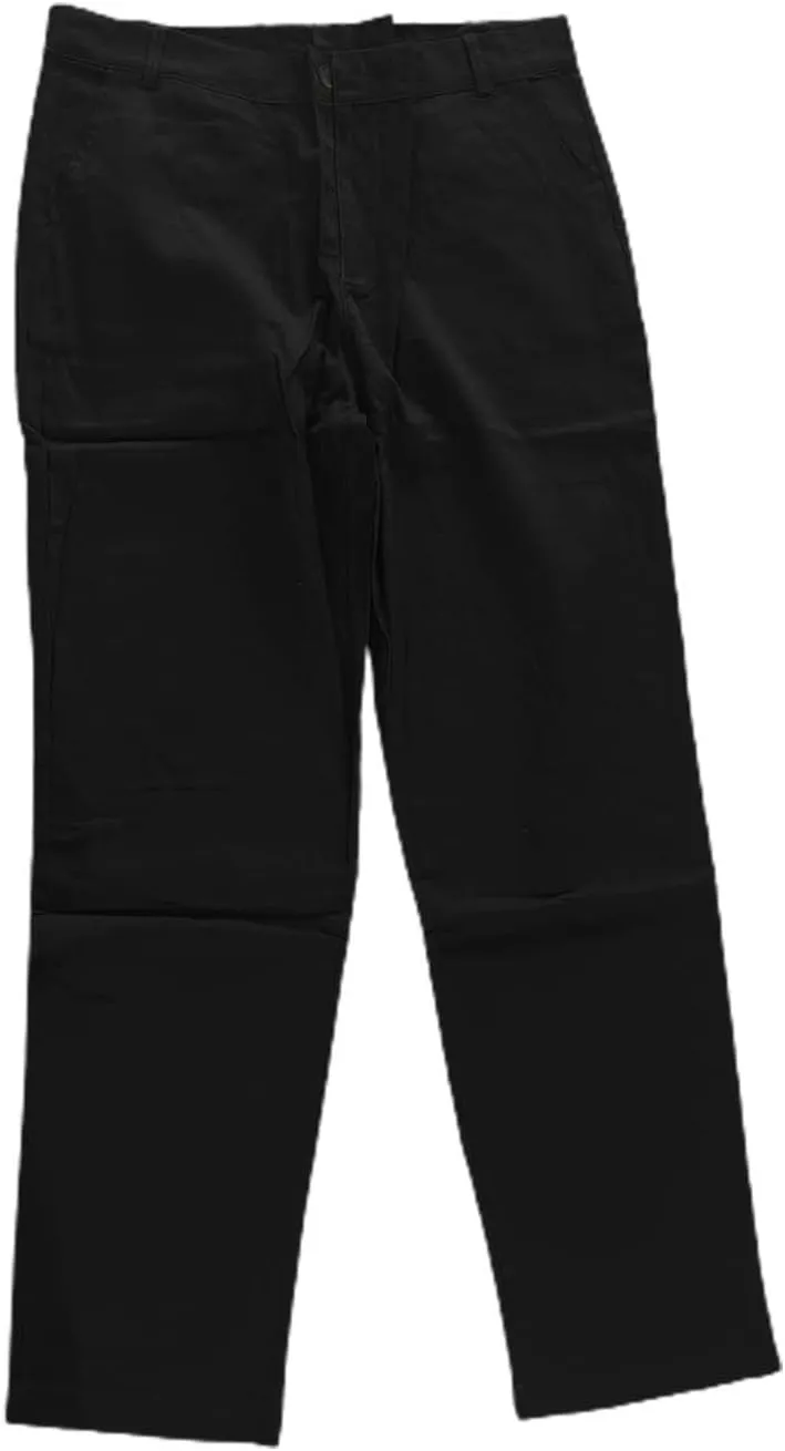Mens Slim Fit Casual Stretch Khaki Pants with Pockets Straight Flat-Front Golf Slacks for Men Breathable Chinos Dress Pants