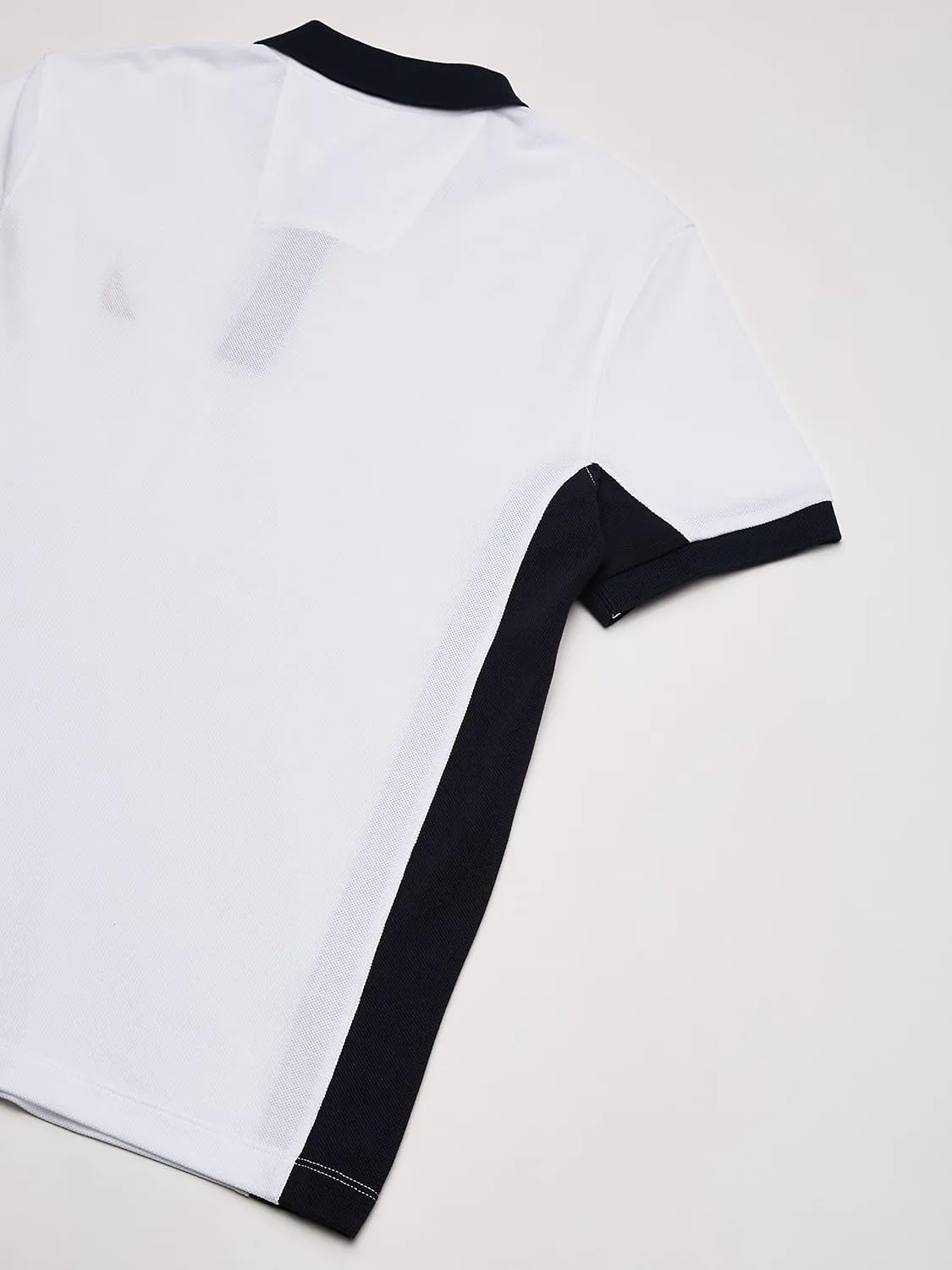 Nautica Men's Short Sleeve Color Block Performance Pique Polo Shirt