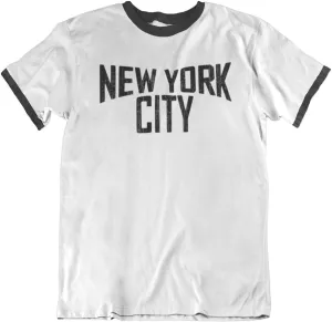 New York City - Mens or Womens Organic Cotton Vintage Lennon T-Shirt