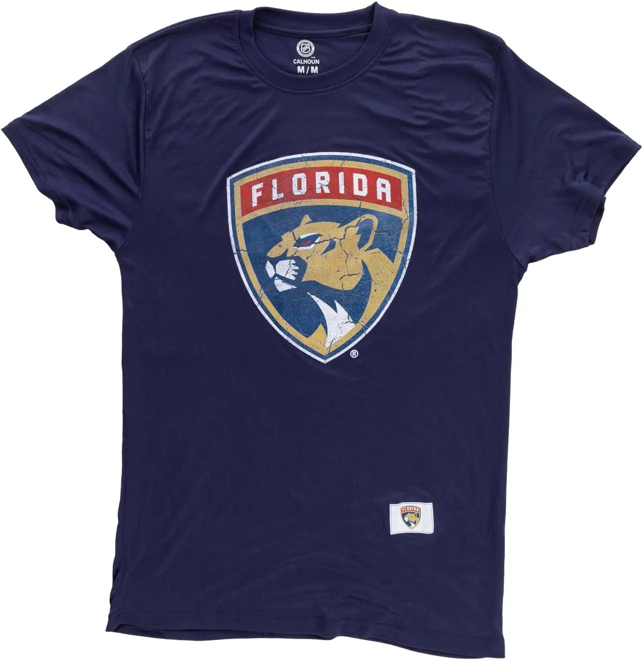 NHL Mens Loose Fit Performance Rashguard Wicking Short Sleeve Shirt