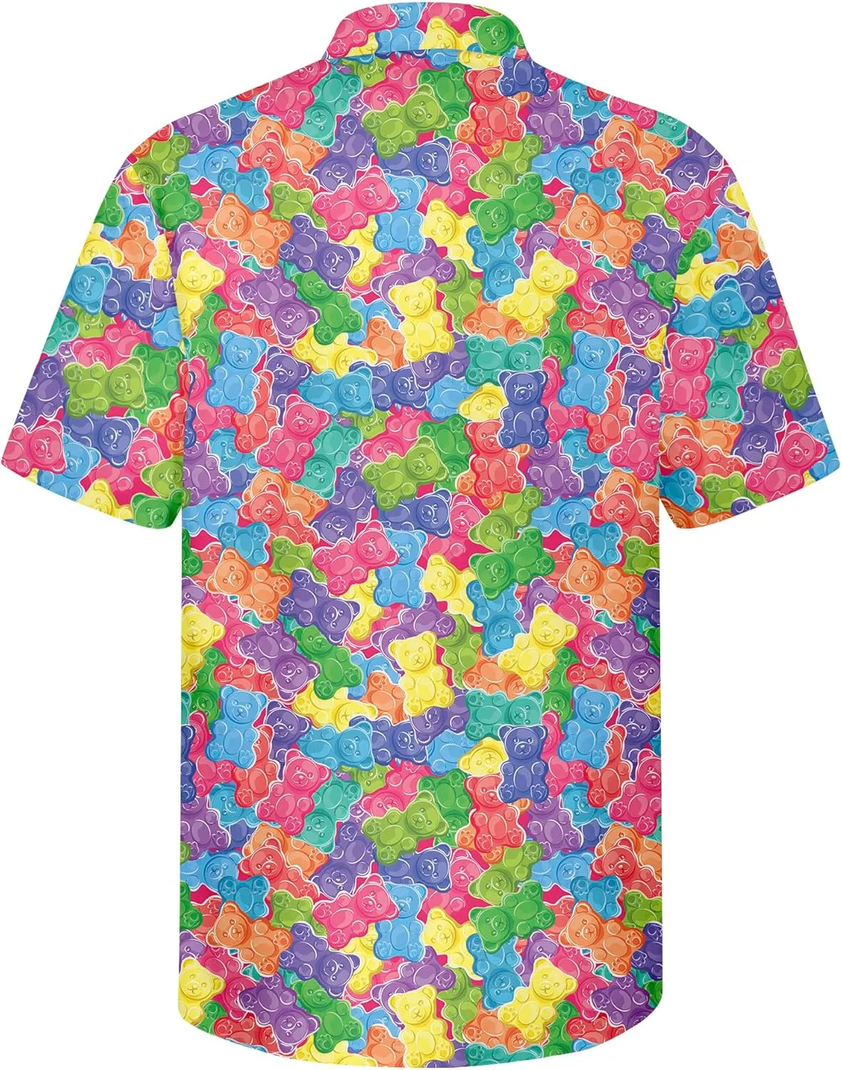 PAGYMO Hawaiian Shirt for Men Funny Summer Aloha Beach Shirts