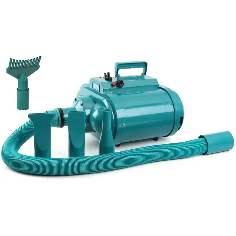 Professional 3200W Double Motor Pet Hair Dryer & Grooming Blower – High-Power, Low-Noise Dog & Cat Dryer with 4-Speed Hot/Cold Air for Small to Large Pets