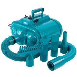 Professional 3200W Double Motor Pet Hair Dryer & Grooming Blower – High-Power, Low-Noise Dog & Cat Dryer with 4-Speed Hot/Cold Air for Small to Large Pets